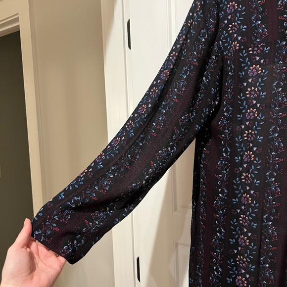 Hinge Floral Long Jacket - Picture 4 of 7